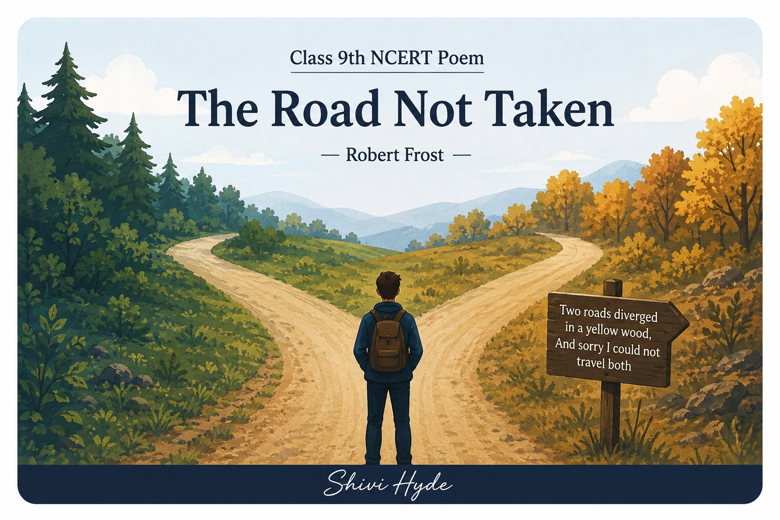 The Road Not Taken Summary
